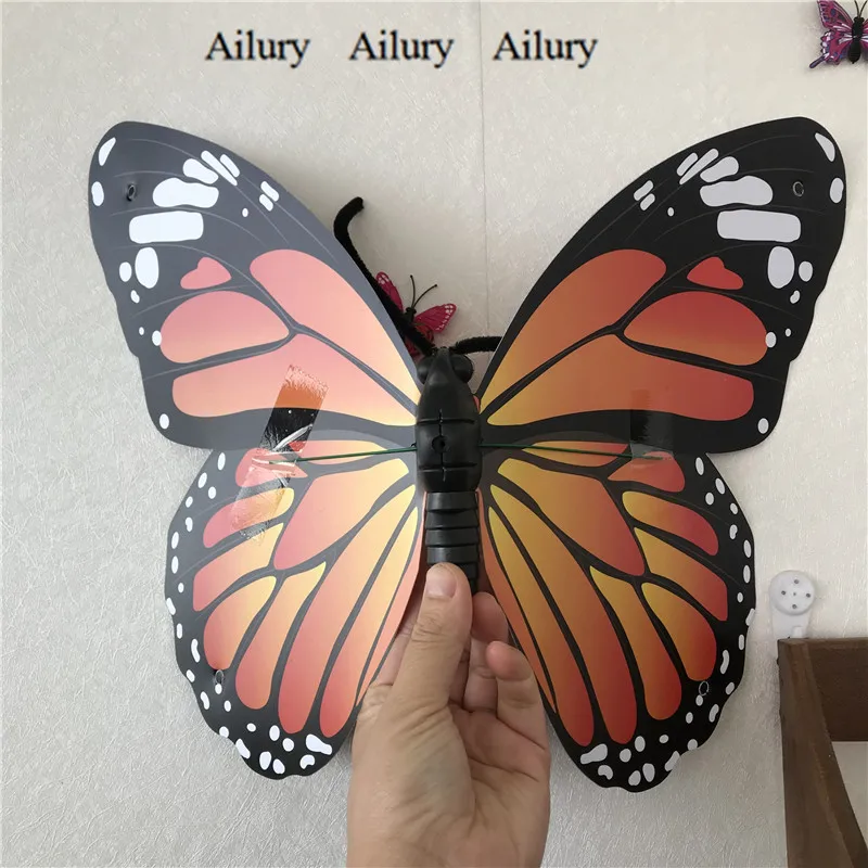 40cm pojedyncza warstwa 3D motyl Hollow wiszące centrum handlowe ślubne układ sceny, dekoracja zewnętrzna ogrodu