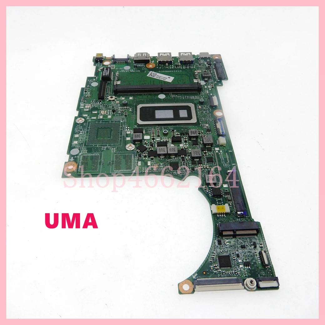 Imagem -04 - Placa-mãe Portátil para Acer Da0zawmb8e0 i3 i5 I78th Gen Cpu 4gb de Ram Mx230 Mx250 Gpu Mainboard A51554 A315-55g A315-57