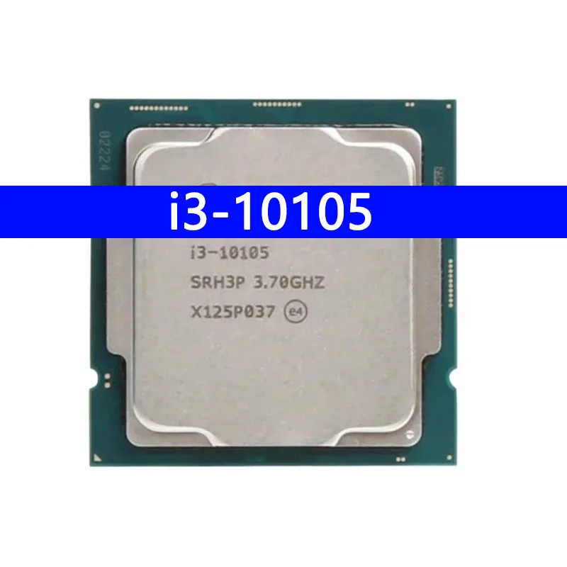 i3-10105 CPU Processor i3 10105 3.7 GHz Quad-Core Eight-Thread CPU L3=6M 65W LGA1200