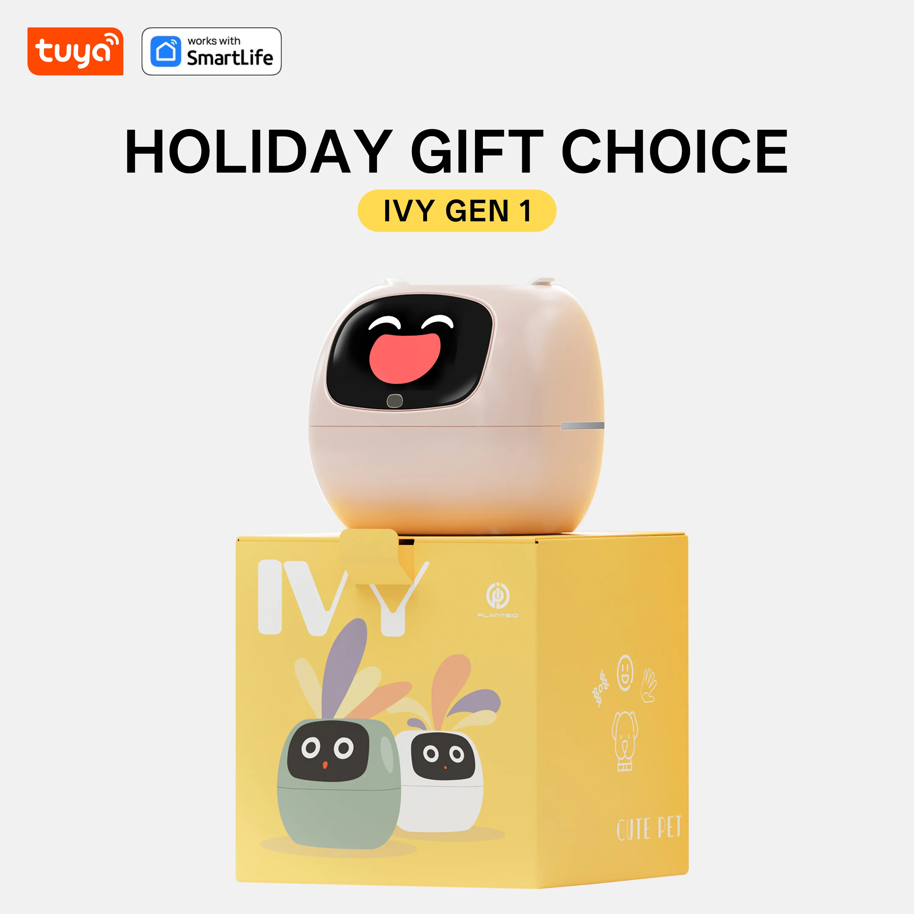 

Плантатор mart Plant Pot AI — идеальный рождественский подарок | Интеллектуальная садовая система с приложением | Праздничный технический подарок для любителей растений