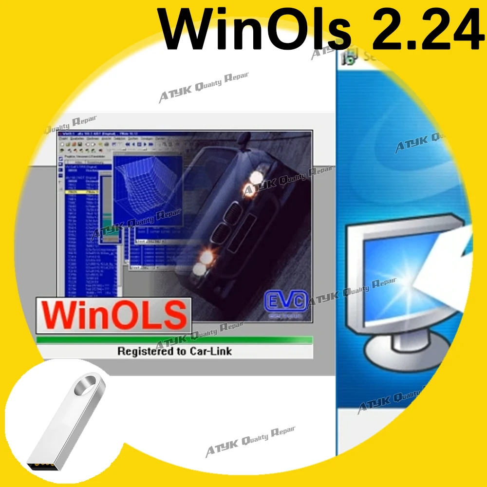 Winols 2.24 Automobiles and car parts Code reader Scanning tool winols2.24 diagnostic pour voiture scanner automotriz auto obd2