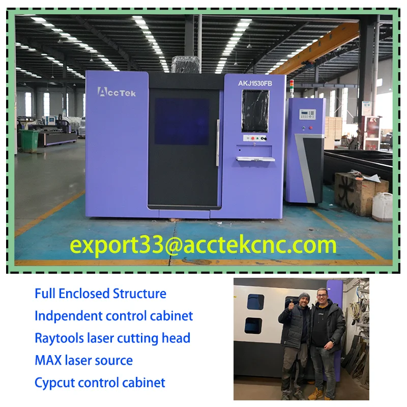 

High Quality CNC Sheet Metal 1530 Fiber Cutting Machine 3000W Metal Fiber Laser Machine Control