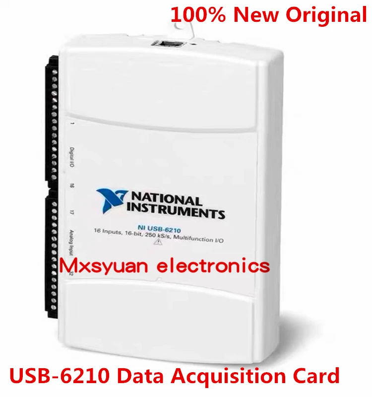 

100% Original Wishcolor USB-6210 OEM Data Acquisition Card DAQ USB 779675-01 16 Input 16Bit 250KS/s Multifunction I/O for NI