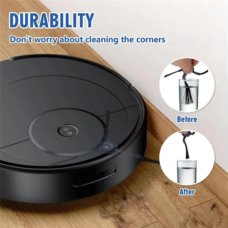 Promotion!Replacement Accessories For Eufy Omni C20 Vacuum Cleaner Main Side Brushes HEPA Filters Mop Pads Dust Bags