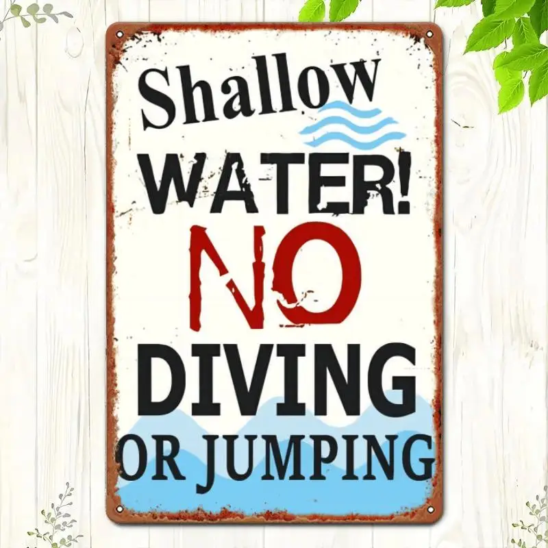 Vintage Metal Tin Sign - 