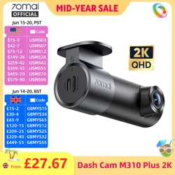 70mai Dash Cam 3 M200 APP Control de voz en inglés 1080P HDR visión nocturna 24H vigilancia de estacionamiento 70mai coche DVR M200 WIFI