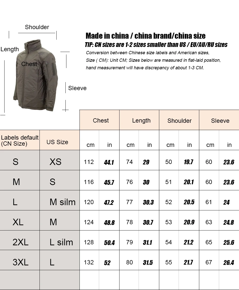 KIICEILING HIG 4.0 Winter Jackets Men, Tactical Jacket, Mens Jacket, Thermal Streetwear Casual, Bomber Jacket, Coat Clothing