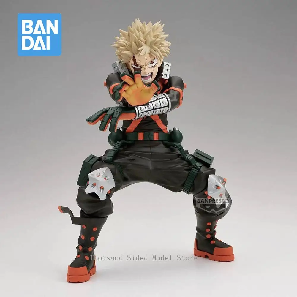 

Original Genuine Banpresto Grandista My Hero Academia Bakugou Katsuki Action Figure 23CM Anime Collectible Model Birthday Gift