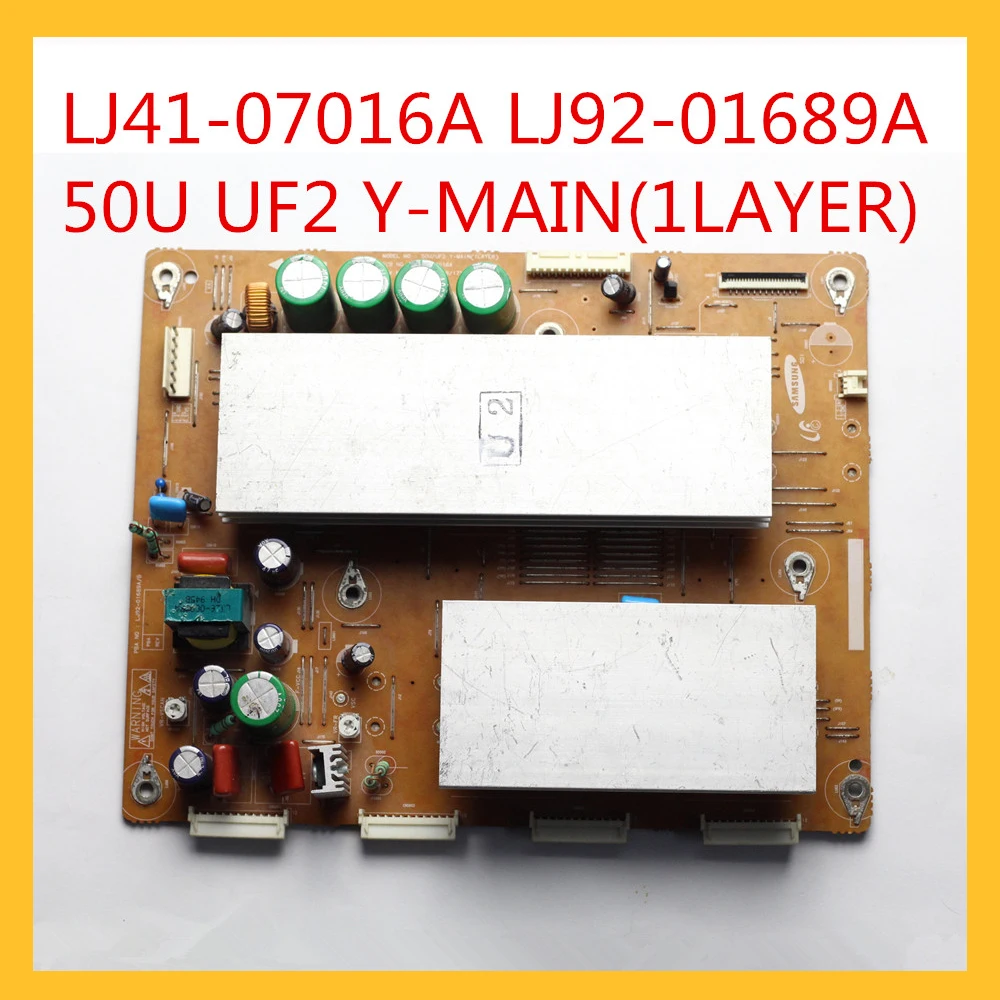 Plasma Board LJ41-07016A LJ92-01689A 50U UF2 Y-MAIN(1LAYER) for TV Y Main Board LJ92-01689A/B 50YB05 50U/UF2 PN50B400P3D