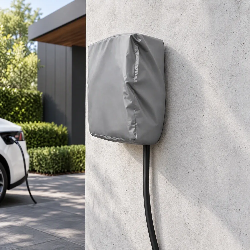 Electric Vehicle Charging Station Cover with Enhanced Weather Sealing 40 30 20 cm Oxford Cloth Dust Protection
