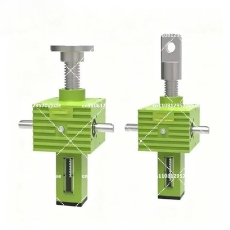 Vertical Electric Screw Lift Platform SJA Worm Gear Spiral Lifting Machine