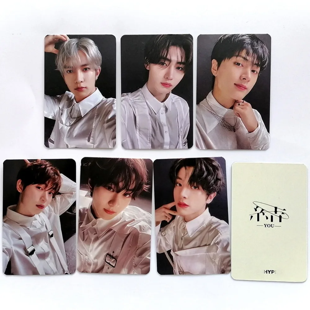 7Pcs Kpop Boys Group EN New Album DARK BLOOD High Quality Cards Decoration Collection Postcard