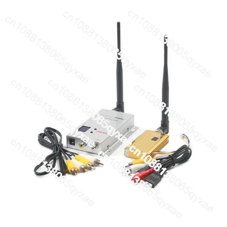 

1.2G 1.5W Transmitter Receiver 1.5G 1.5W Wireless audio & video receiver FPV