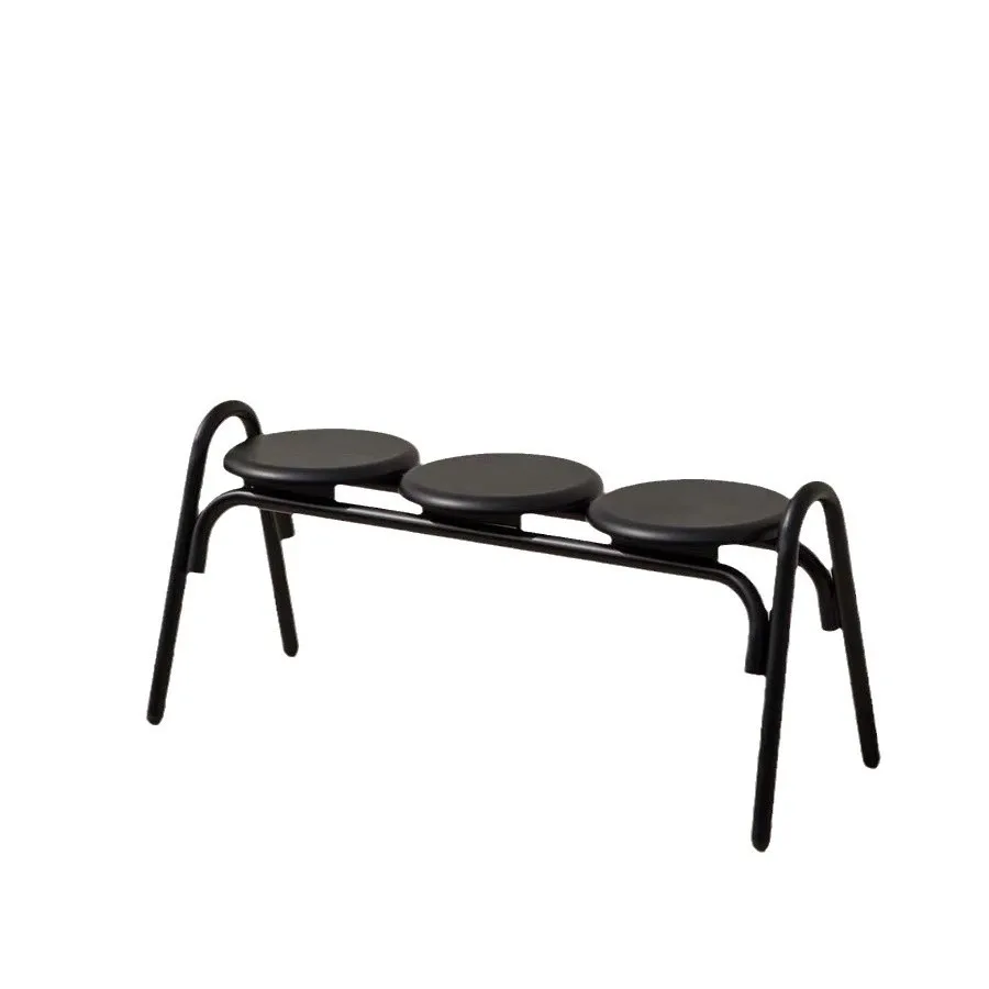 

Park resting bench outdoor courtyard balcony metal public places commercial waiting seat wrought iron row