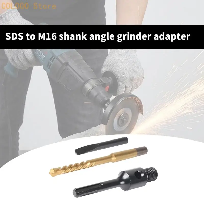 Pack Of 3 High Strength Metal Drill Bit To 16mm Tool Adapter For Multiple Devices D0LD