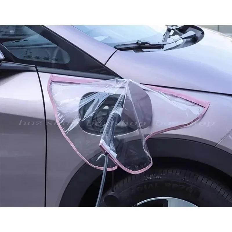 For BYD Dolphin Seagull Car Charging Muzzle Protective Cover New Energy Charging Port Waterproof Shield Decorative Parts