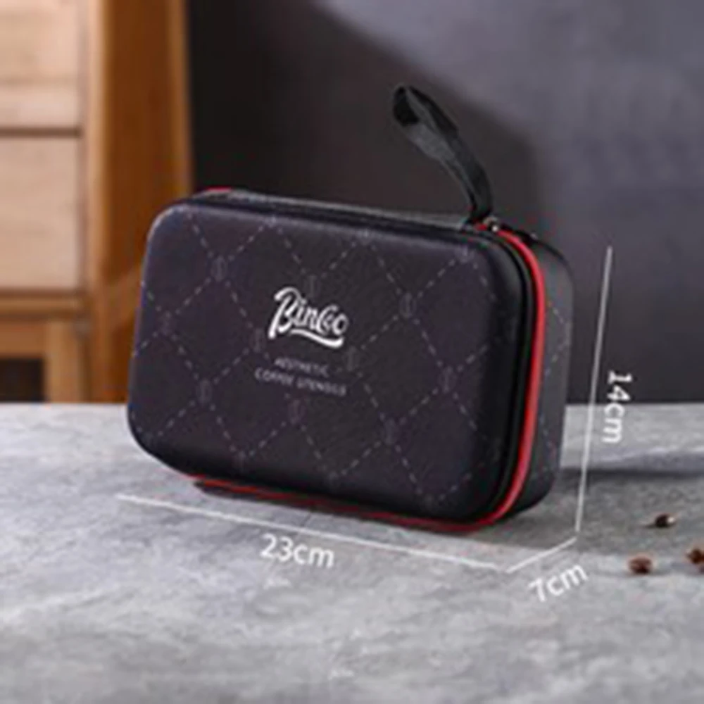 Portable Hand-shaking Bean Grinder Storage Bag Coffee Grinder Protective Case Portable Takeaway Bag Coffee Utensils Storage Bag