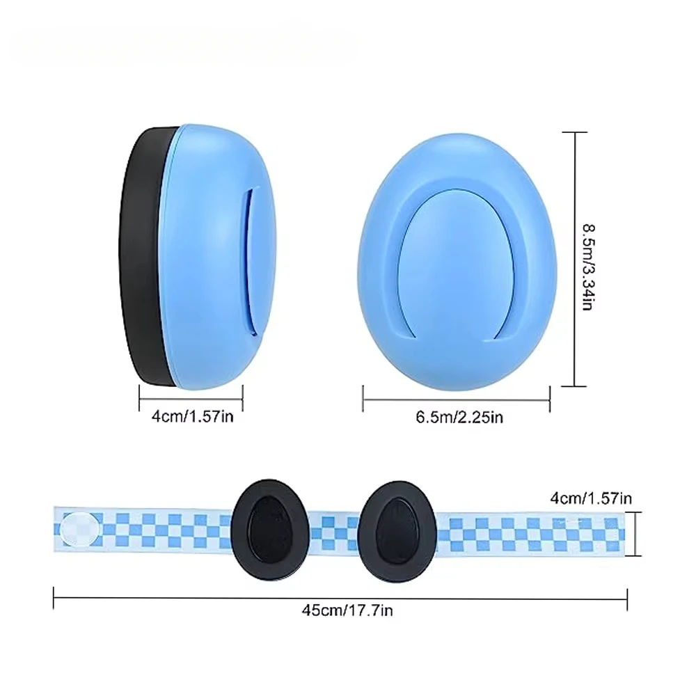 Baby Anti-Noise Earmuffs Elastic Strap Hearing Protection Safety Ear Muffs Kids Noise Cancelling Headphones Sleeping Child