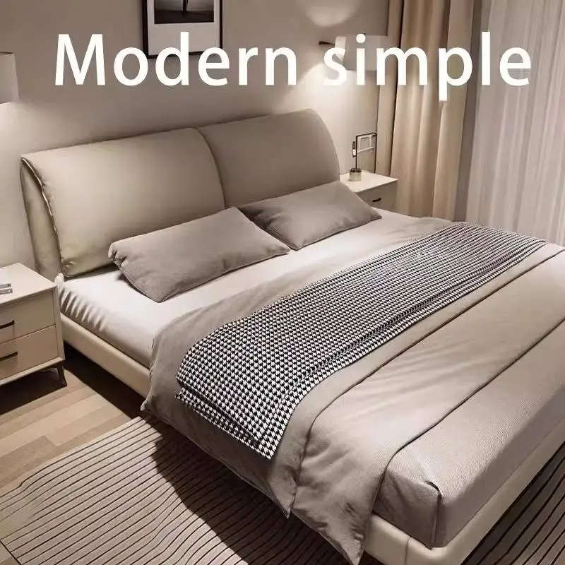 Decoration Bed Frames Accessories Lumbar Support Household Bases Bed Frames Bedroom Double Luxury Cama Full Size Home Furniture
