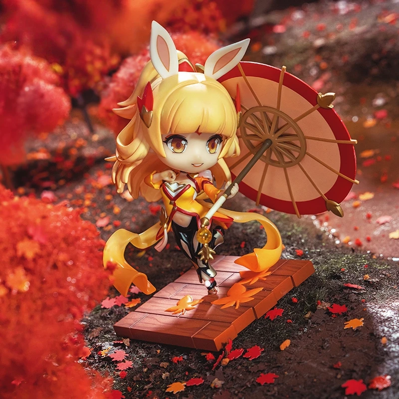 

Honor Of Kings Chibi Figure Revery Dance Dexterous Movements Q Version Gong Sunli Model Toy Gift