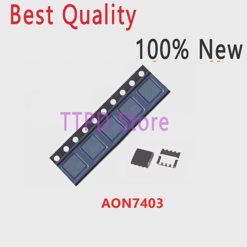 (10pcs) AON7403 AO7403 7403 MOSFET QFN-8 New Original High Quality