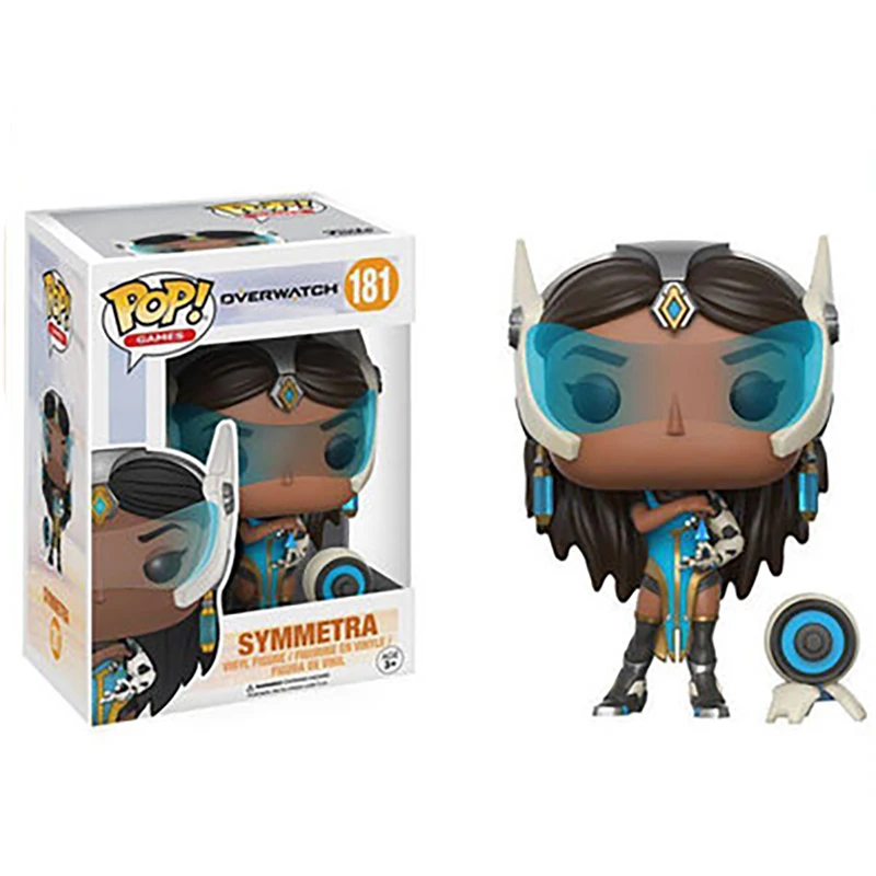 Funko Pop анимация близгард Overwatch симметром #181 виниловая экшн-фигурка игрушки коллекционные куклы Подарки