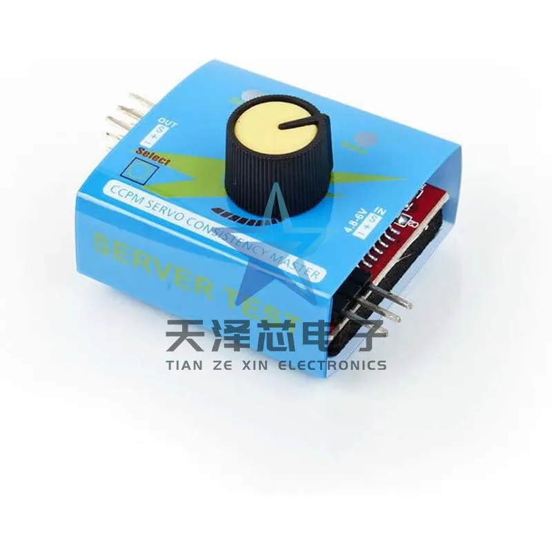 

Simple Steering Gear Tester Steering Gear Tester Aircraft Model Motor Test Esc Tester Three-speed Indicator Light