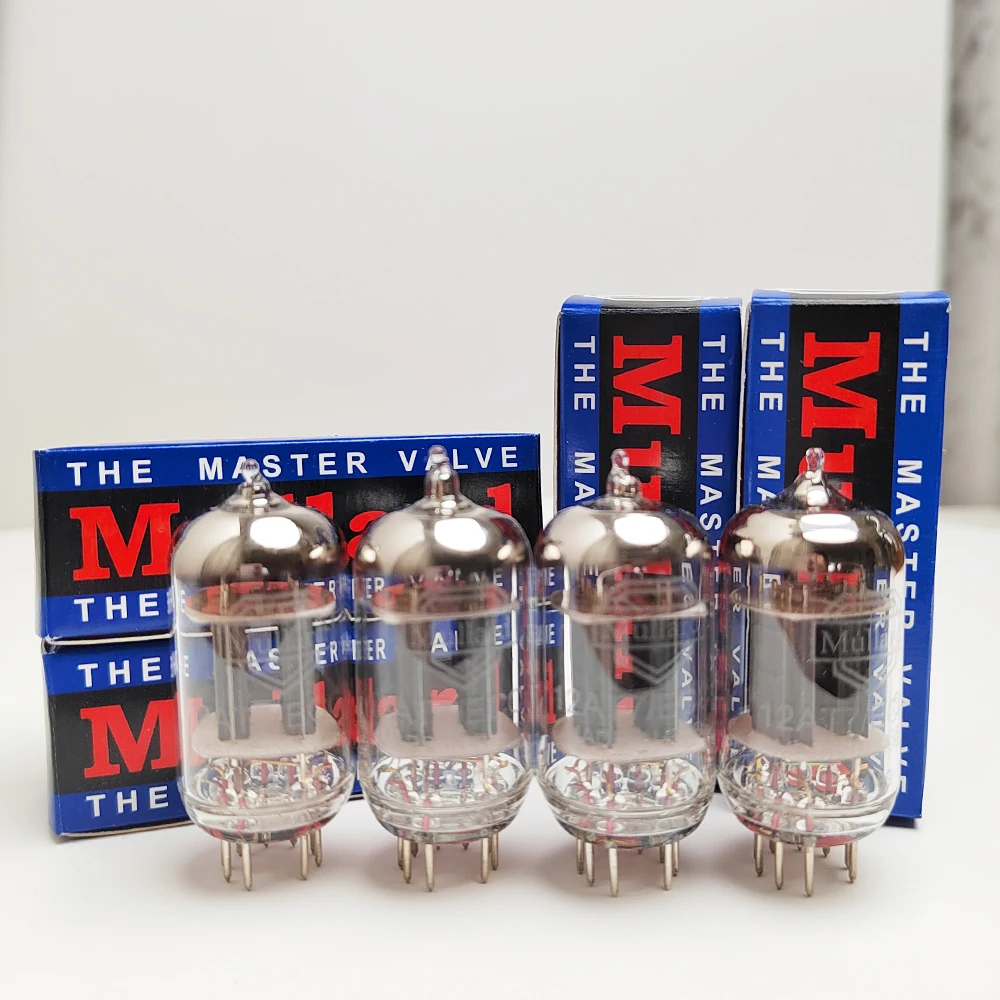 AogutxMullard-Mise à niveau de tubes à vide, 12AT7, ECC81, B739, 6201, 6J8P, 6SJ7, EF86, HIFI Audio Valve, Amplificateur à tubes électroniques, Façades assorties, DIY