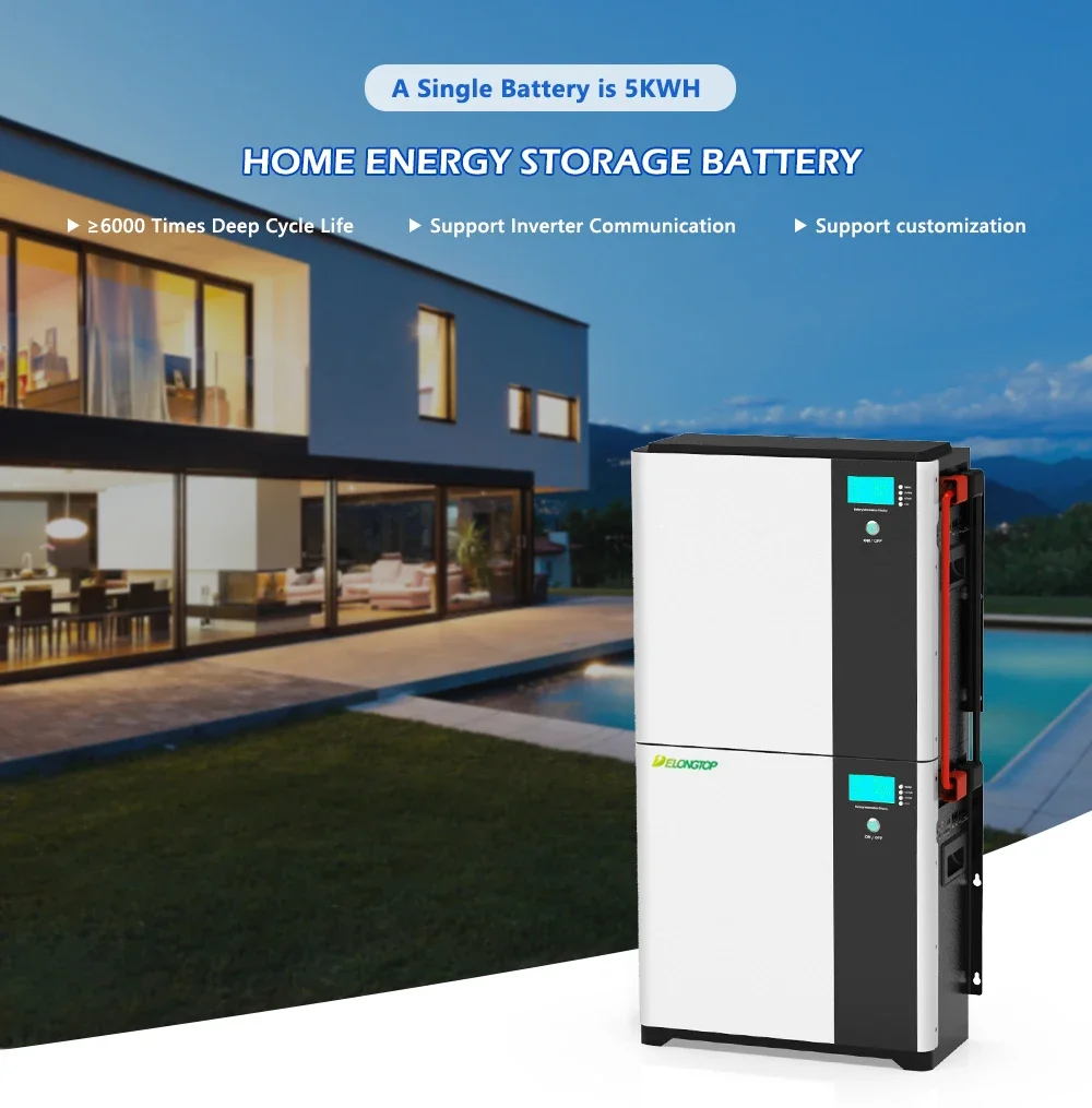 Wall Mounted 5Kwh 15Kwh 30Kwh Lifepo4 Home Energy Storage Battery Pack 51.2V 100Ah Solar Lithium Batteries