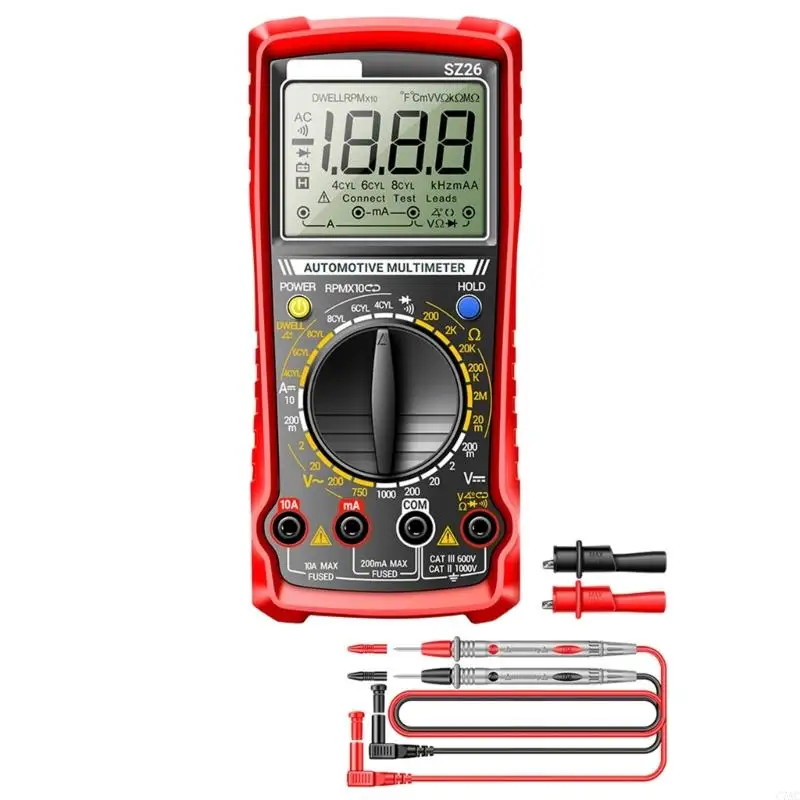 ABS Multimeter Car Circuit Multimeter لتحليل دائرة السيارات الدقيقة للفنيين والهندسة المهنية