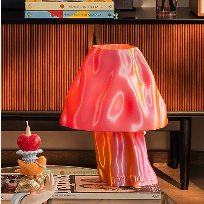 Creative Design Multi-color Gloss Sense Art Table Lamp Living Room Bedroom Hotel Coffee Shop Postmodern Indoor Lighting Fixtures