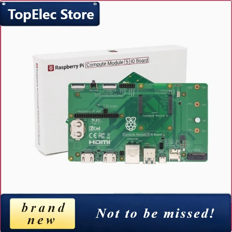 TopElec Raspberry Pi CM5 Official Original IO Board A Base Development Platform Compute Module 5 IO Board