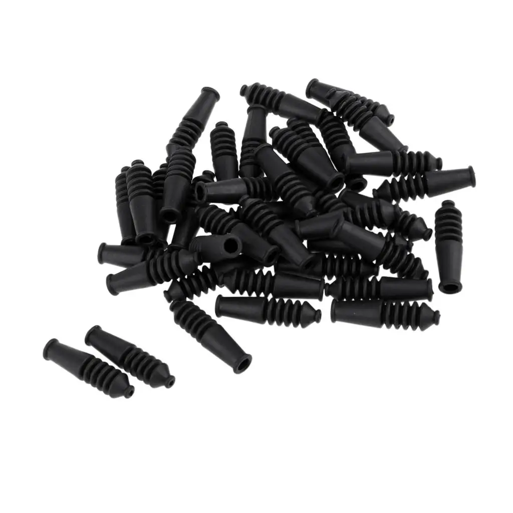 40 Pieces Rubber Brake Gear Cable End s Cap BMX MTB Road Bike