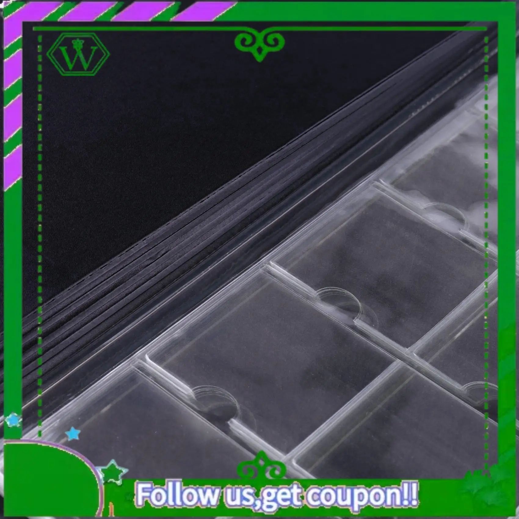 ABIK-2X PCCB جودة عالية وضع 200 قطعة ألبوم العملات المعدنية لتناسب حاملي العملات المعدنية من الورق المقوى كتاب جمع العملات المهنية