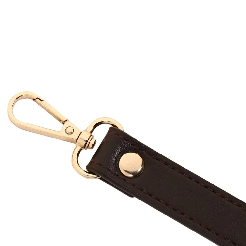 Bag Accessories 36cm Leather Short Bag Strap Replacement DIY Bag Handle Hardware Handbag Straps