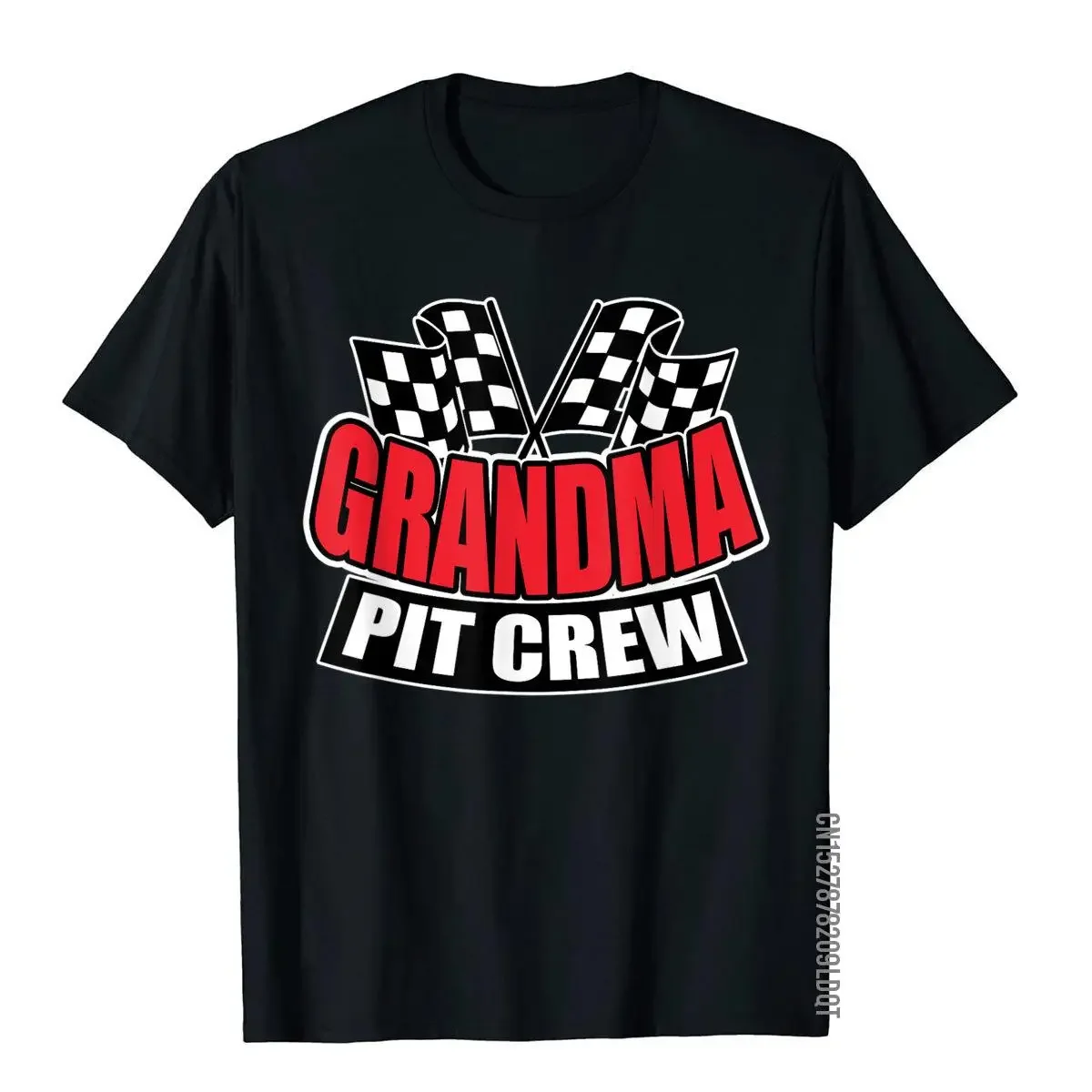 

Grandma Pit Crew Gift Funny Hosting Car Race Birthday Party T-Shirt Newest Novelty T Shirt Cotton Tops & Tees For Men 3D Printed