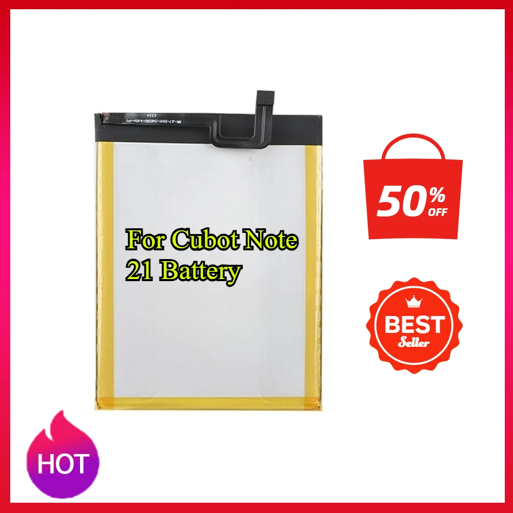 100% NEW For Cubot NOTE 21 C41 Battery 5200mAh Mobile Phone Replacement Backup Batteria Batterie For Cubot