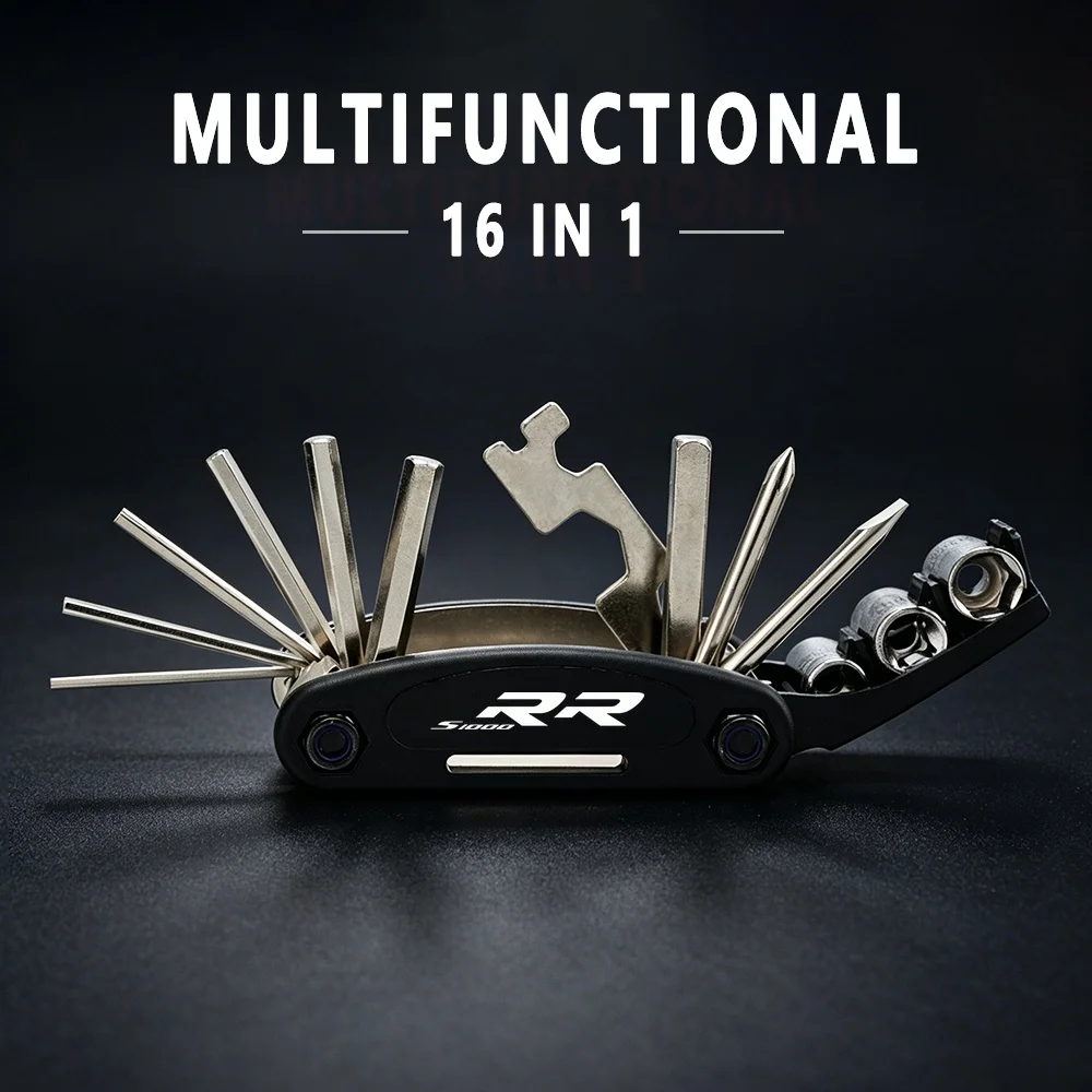

Socket Wrench Portable Multifunction Screwdriver Multi Repair Tool Motorcycle Mountain Bike For BMW S1000RR S 1000RR S1000 RR