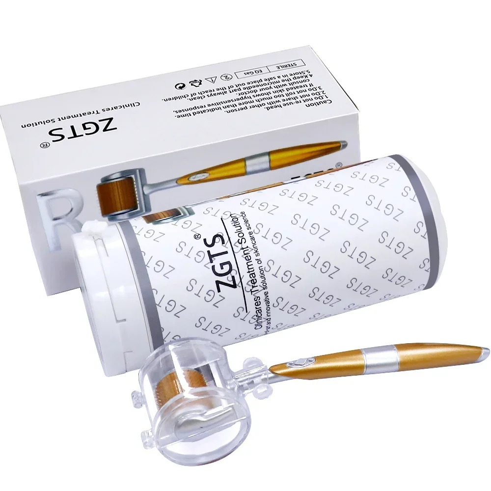 1P 0,2/0,25/0,3mm ZGTS 192 Titan-Mikronadeln Derma-Roller Hautmassage für Haarwuchs, Falten- und Narbenentfernung, Hautstraffung – Detail 16