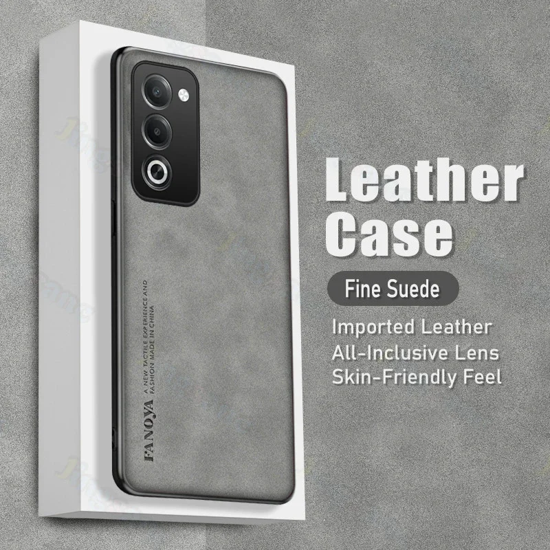 

For OPPO A5 5G A5i Pro A5X Case Sheepskin Leather Back Cover For OPPO A5 5G A5X A5i Pro Shockproof Coque