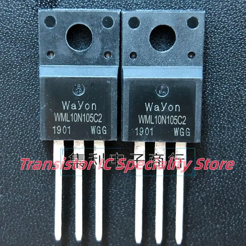 

10PCS/LOT WML10N105C2 1050V MOS TO-220F Imported Quick Delivery