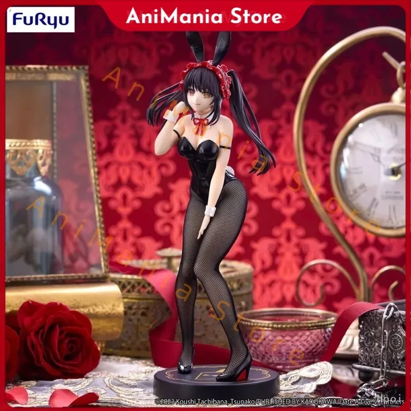 

В наличии оригинальный FuRyu DATE A LIVE Tokisaki Kurumi аниме персонаж модель коллекция украшения рабочего стола игрушки праздничные подарки