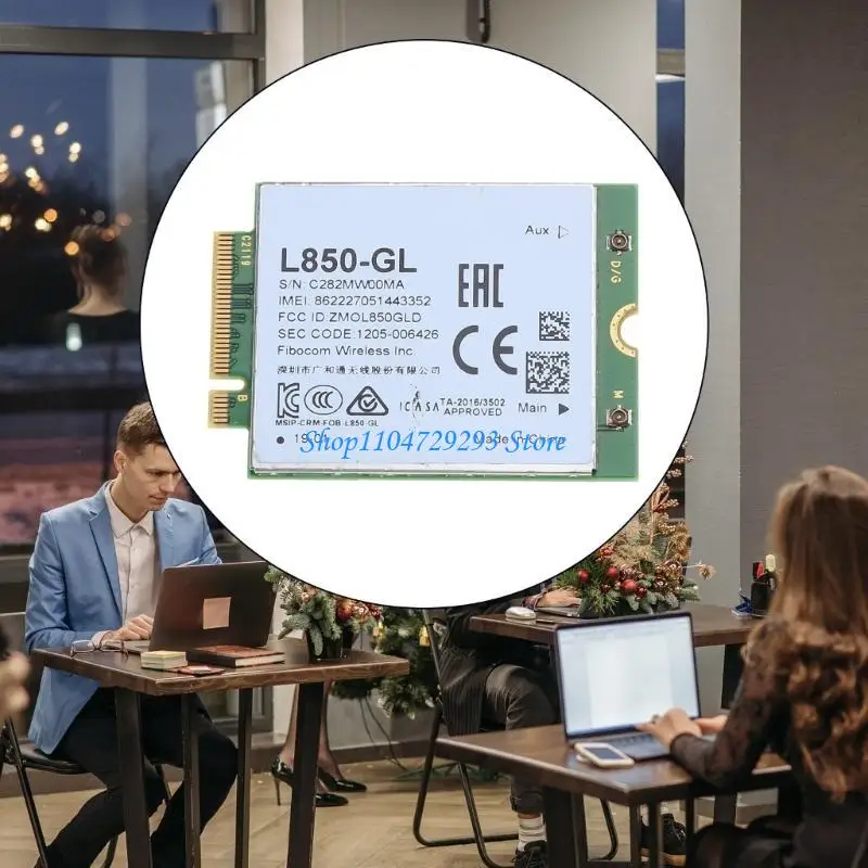 Y2GD FIBOCOM L850-GL 4G LTE CAT9 M.2 Modulo WWAN cellulare XMM 7360 LTE Modem per router Keenetic