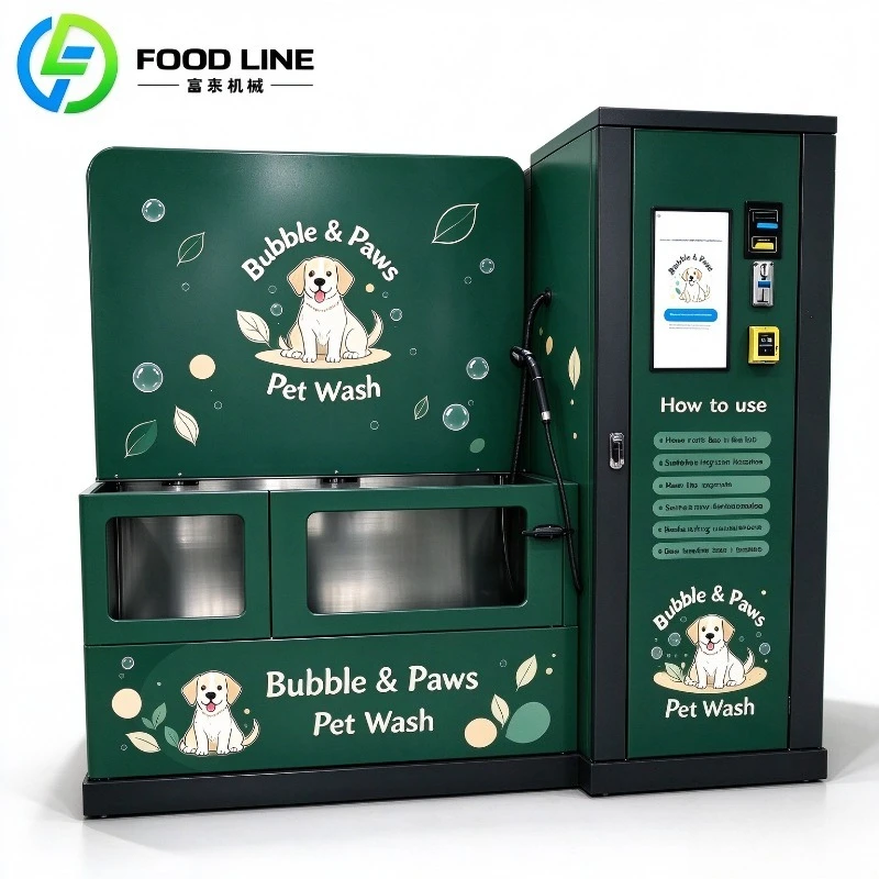 Pet Wash Machine Automatic Dog Self Wash Machine Heavy Duty Base Stable Support Anti Tip Pet Spa Wellness Center Top Quality