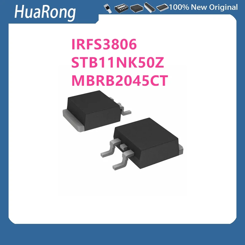 10Pcs/Lot  IRFS3806 B11NK50Z STB11NK50Z  MBRB2045CT MBRB2045 TO-263