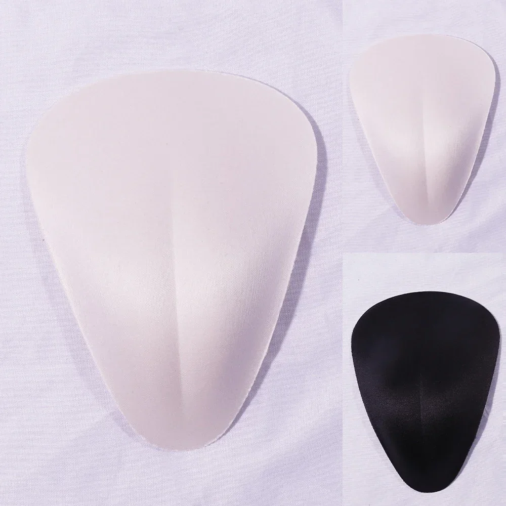 1szt Mężczyźni Sexy Bulge Pouch Hiding Gaff Transgender Sponge Pad Camel Toe Underwear Cups Front Padded Push Up Men\'s Panties Pad