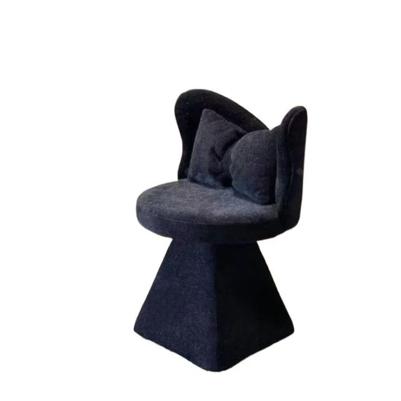 

Dresser stool light luxury high-end butterfly chair rotatable girls bedroom