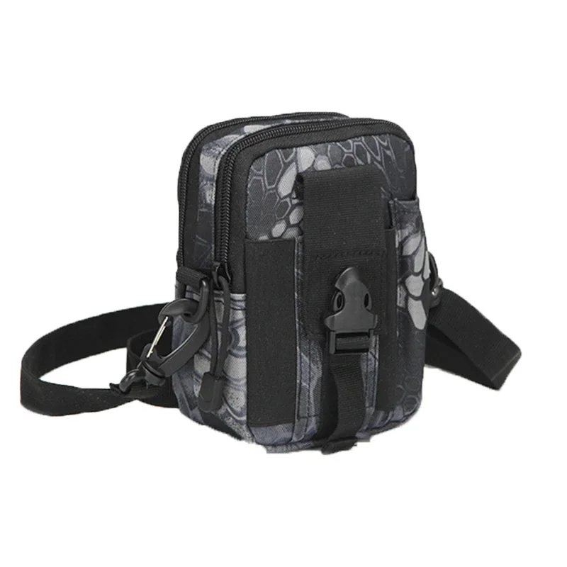 Bolsa de ombro para celular ao ar livre, pacote tático molle edc, cinto de viagem, bolsa de telefone com alça, bolsa de caça