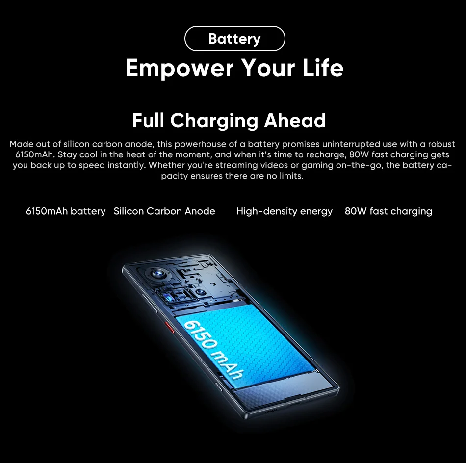 nubia Z70 Ultra 5G Global Smartphone Version Snapdragon 8 Elite '144Hz OLED Display mAh Akku 64MP Kamera Android 15 – Detail 26