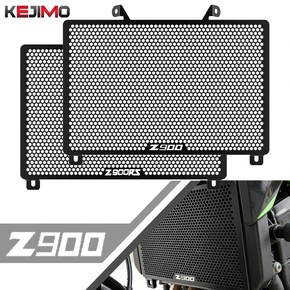 

2026 For KAWASAKI Z900 SE Z 900 Z900RS 2021-2025 Motorcycle Radiator Grille Guard Protector Cover Protection Accessories z900